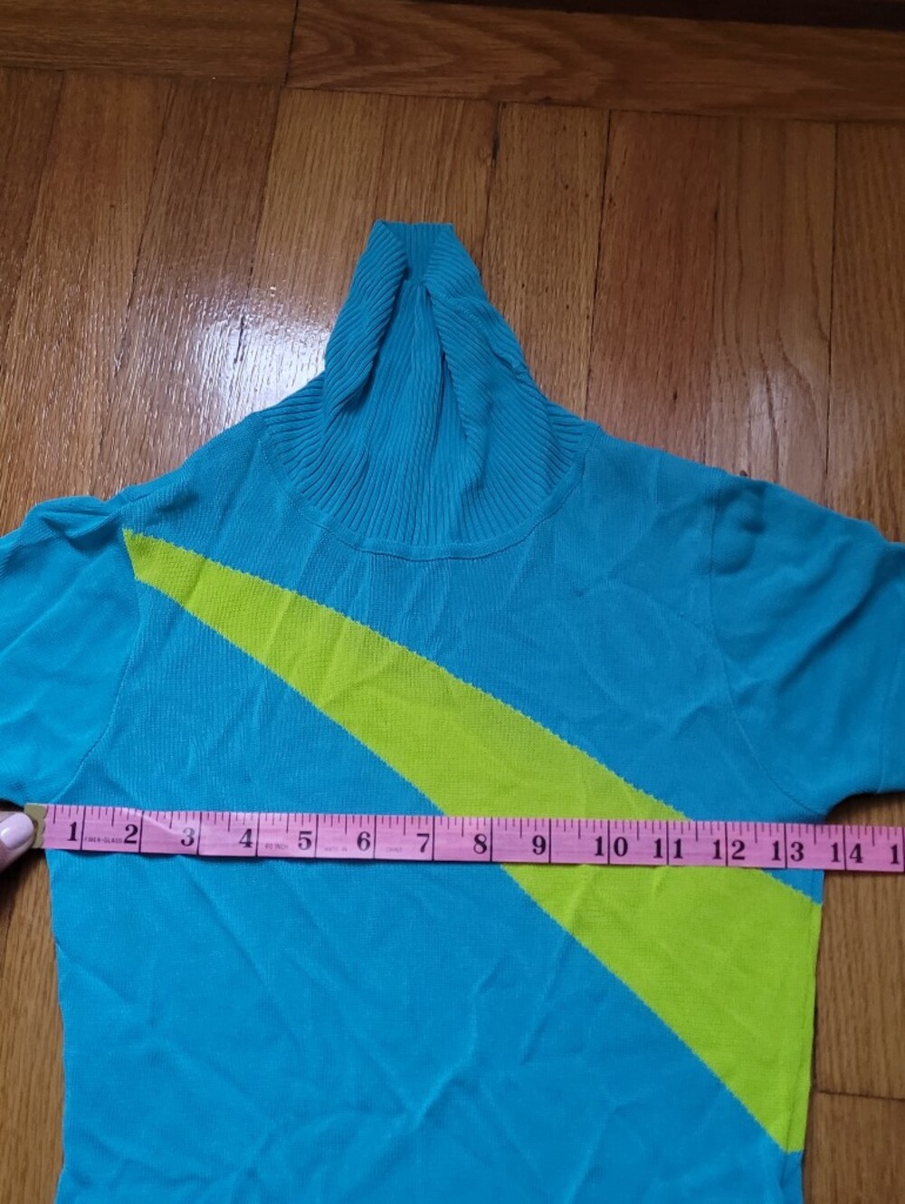 VERSUS GIANNI VERSACE COLORBLOCK TOP MADE IN ITALY - Picture 11 of 13
